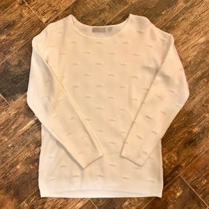 White Crew Neck Sweater